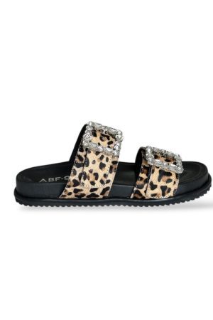 Chinelo ABF-97 4328 Leopardo Camel - 41