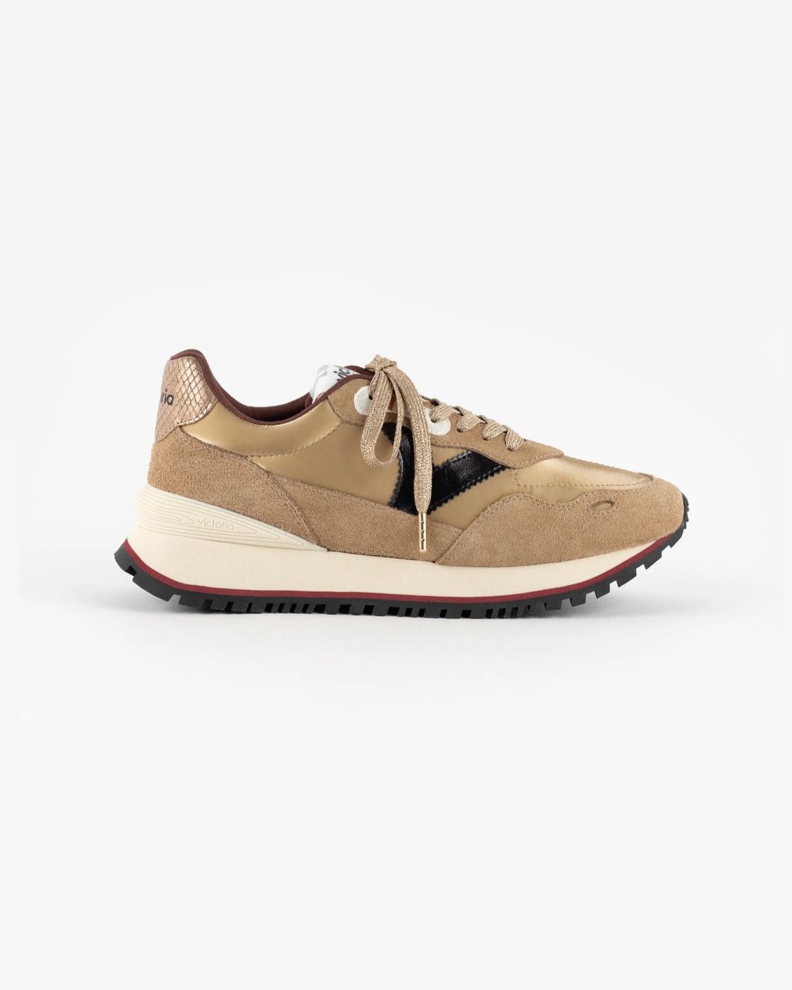 Sapatilha Victoria 1157115 Dourado