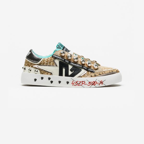 Sapatilha Emanuelle Vee Soledad 900-22 Multi Ivory