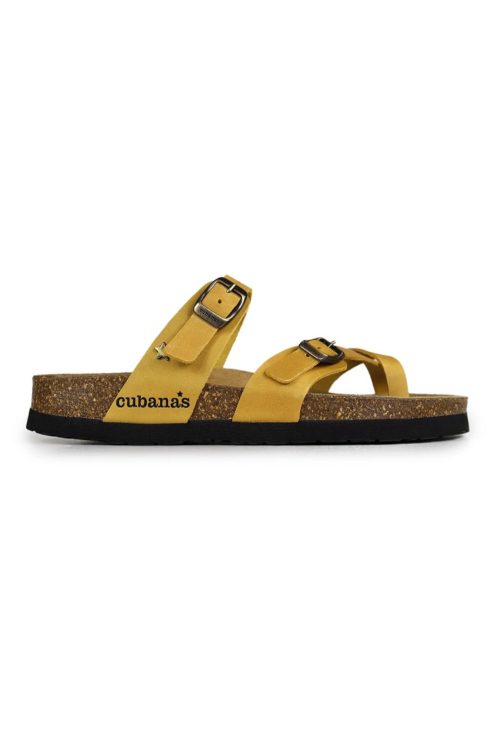 Chinelo Cubanas Nazaré 100 Amarelo