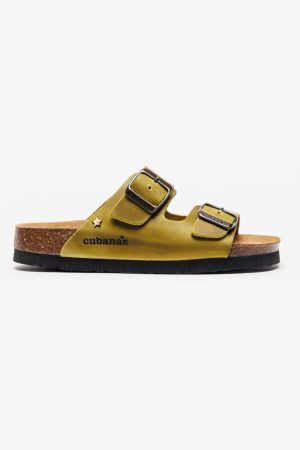 Chinelo Cubanas Amalia 100 Verde - 37