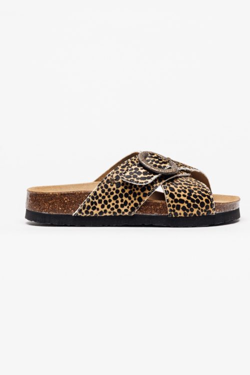 Chinelo Cubanas Carmo 102 Leopardo