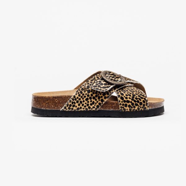 Chinelo Cubanas Carmo 102 Leopardo