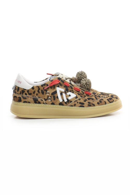 Sapatilha Emanuelle Vee 462P Leopardo