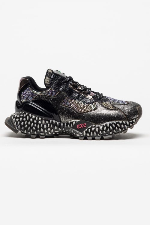 Sapatilha Exé 928-12 Black Purple